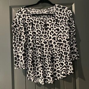 Animal print top  Size PL